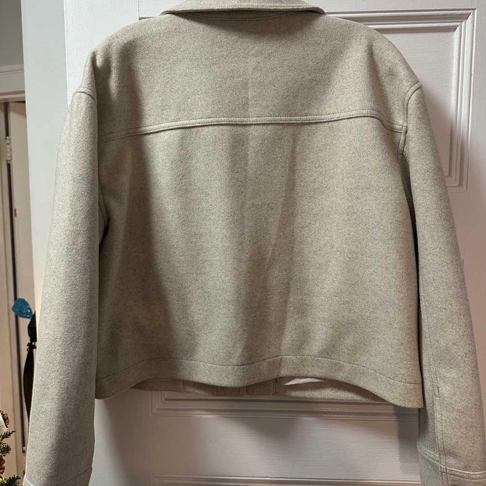 LOFT Light Tan Utility Jacket - Picture 7 of 11